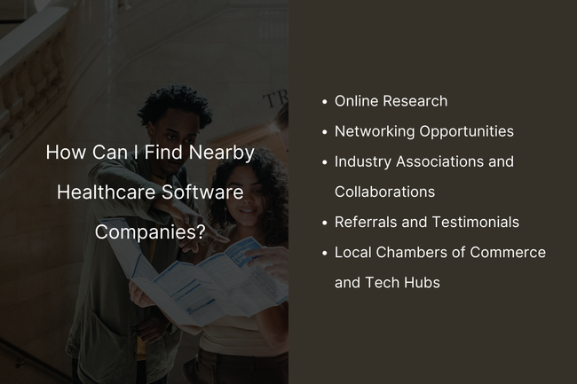 Discovering Healthcare Software Companies Nearby