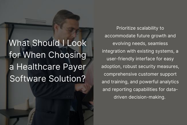 Efficient Healthcare Payer Software Solutions