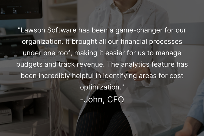 Leveraging Lawson Software in Healthcare